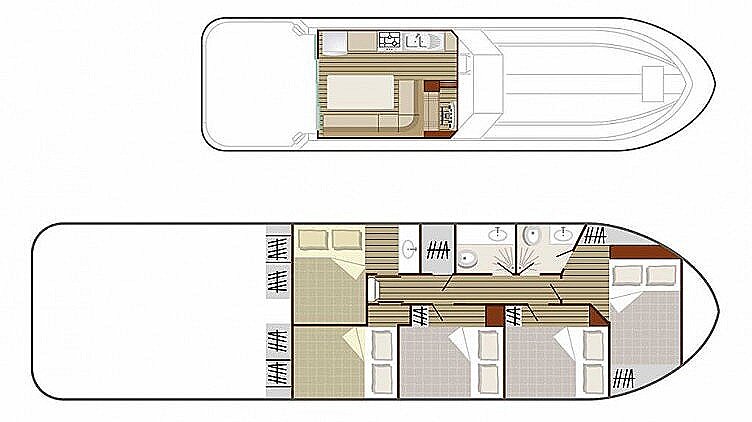 Sedan 1310, 10-12 personer